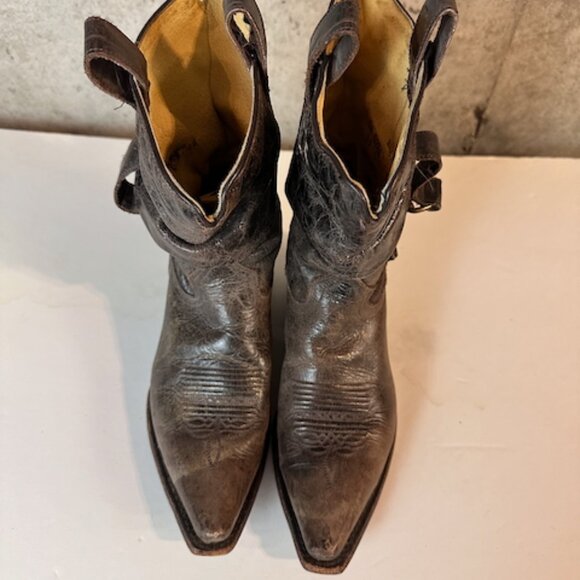 Double H Distressed Slouch Cowboy Boots – Women’s Size 6.5 - Picture 13 of 13